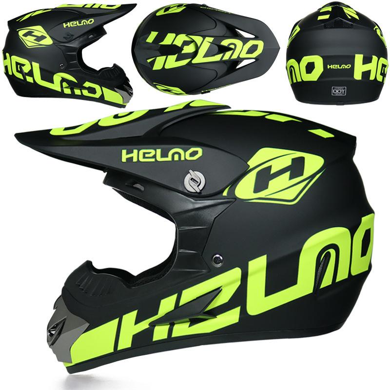 New national standard electric bicycle helmet for adult men and women for mountain downhill riding atv Full-face helmet for children's go-kart racing
