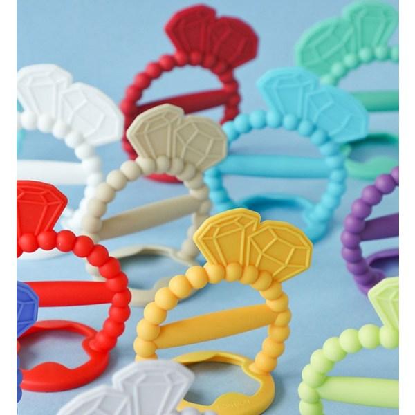 Daily Like Bonbon Birthstone Teething Set, 05 Emerald, Sapphire, 2 Types, 1 Set, Korean Baby Products