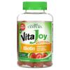 21 век, жевательные мармеладки Vitajoy с биотином, клубничный вкус, 5000 мкг, 120 растительных мармеладок (2500 мкг на жевательную конфету)