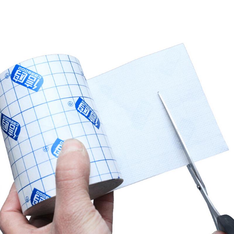 1 рулон водонепроницаемой клейкой повязки на рану, медицинская фиксирующая лента, повязка, 3 размера