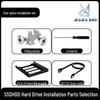 2.5 To 3.5 Inch SSD/HDD Desktop Hard Drive Bracket