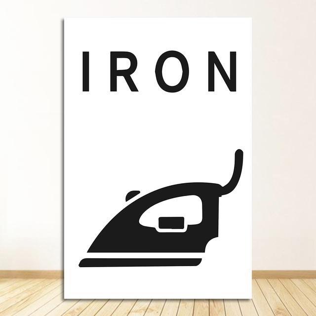 Вывеска с цитатой, настенная живопись на холсте, плакаты на скандинавскую тему и принты, настенные панно для декора ванной комнаты, стирка, сушка, складка, гладильная стирка, забавная