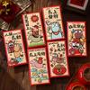 6Pcs/Set Traditional 2026 Horse Year Red Envelope Retro Lucky Money Bag  Spring Festival