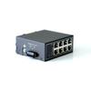 Конфигурация WIWAV Industrial Ethernet, бесшумное использование, WDH-8GT-DC, 8-портовый коммутатор 10/100/1000 Мбит/с/Не требуется/Энергосбережение/Безвентиляторная конструкция/Безвентиляторный