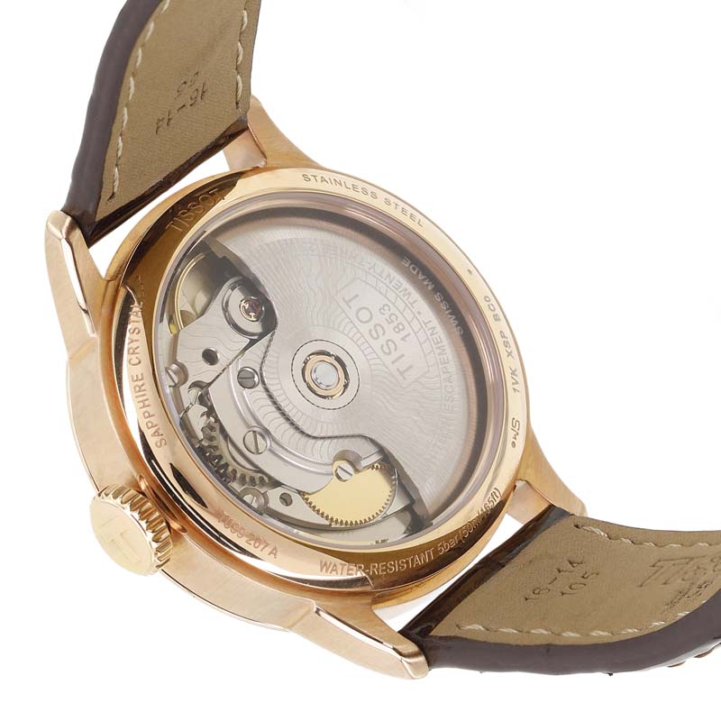 Tissot Коллекция Tourelles Автоматический механический механизм Водонепроницаемость 50 метров Женские часы 32 мм T099.207.36.448.00