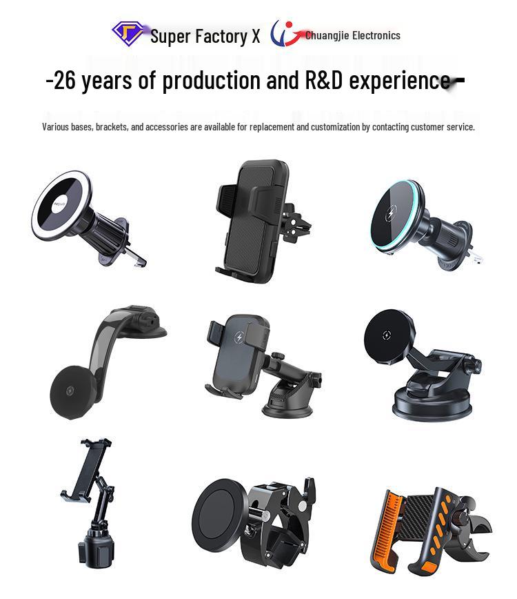 Universal Dashboard Magnetic Phone Holder with Suction Cup