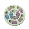 Mendi Buddy Dog Nose Work Puzzle Toy Feeder, Green Round, 1 Piece