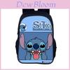 Детский рюкзак Stitch из полиэстера для ежедневного использования и хранения