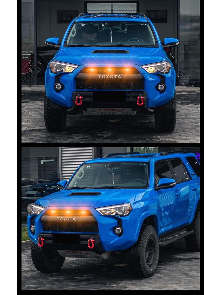 Светодиодный желтый дневной ходовой огонь для модифицированной решетки 4Runner