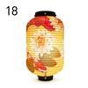 Japanese Lucky Koi Fish Lantern Waterproof Cloth Mid-Autumn Festival Decor Lanterns Cuisine Sushi Izakaya Advertising Sign