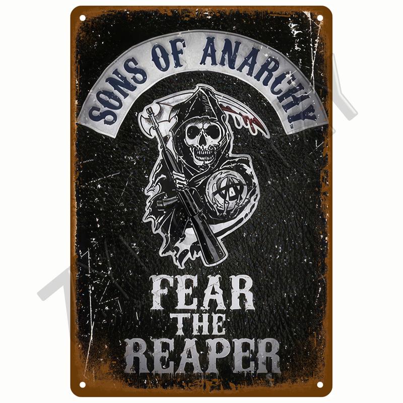 Retro Tin Sign Bar Cafe Club Garage Car Pub Vintage Metal Sign Plaque Painting Motorcycle Iron Home Decoration Wall Decor Art