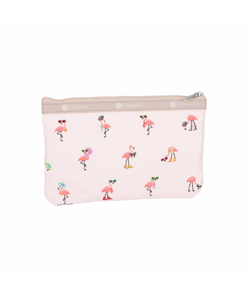 Lesportsac Flamingo Party Косметичка с 3 молниями [7158.Hg20]