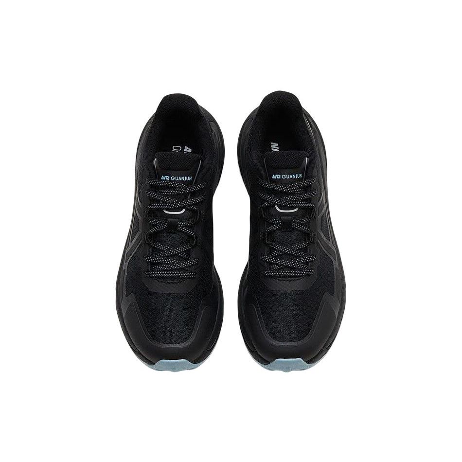 Anta Champion Lite Нескользящие прочные низкие кроссовки для бега мужские кроссовки черные синие 112325661A-4
