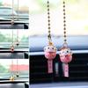 Charm Hanging Pendant Rearview Mirror Suspension Decoration Lucky Cat Car Accessories Car Pendant