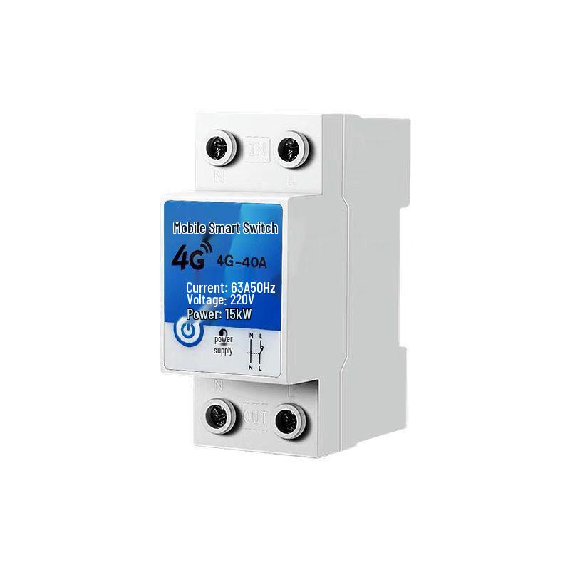 4G Smart Wireless Remote Control Switch for 220V High-Power Water Pump & Street Light with Timer