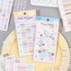 10 Pcs Cartoon Shaped Sticker Pack Colored Marks Cute Diary Stickers Scrapbooking Collage Card Decoration School Accessories