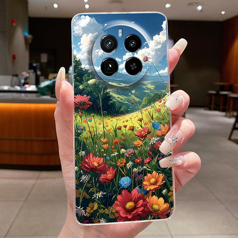 Чехол для Realme GT 5 Pro Чехол Роскошный Милый Крутой Для Мальчиков Девочек Прозрачный Мягкий Силикон Задняя Крышка Для Realme GT5 Pro Чехол для Телефона