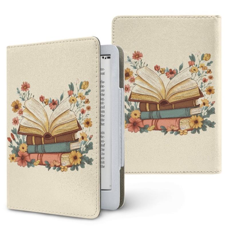 Leopard Print Kindle E-reader Case Cover 6.8 Inch 7 Models Protective Sleeve