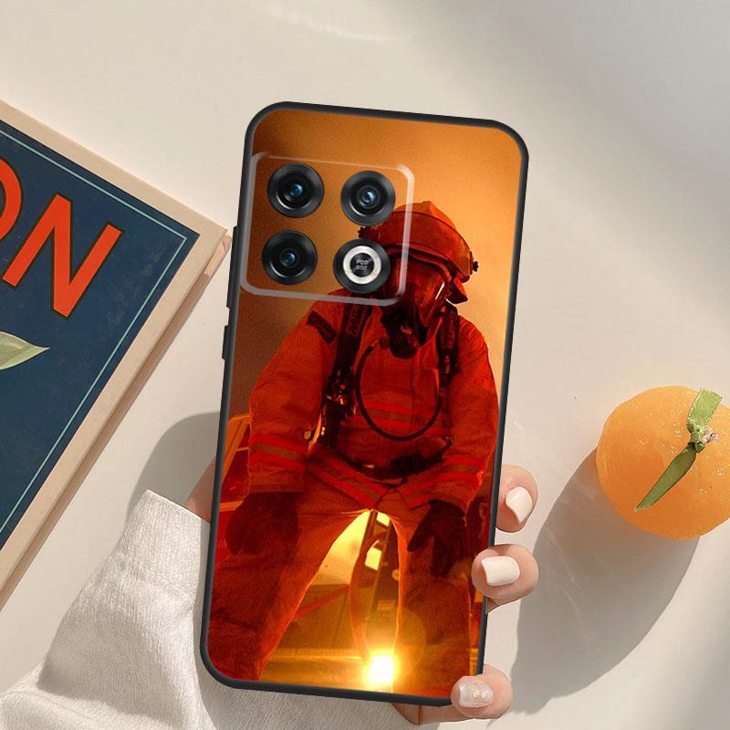 Firefighter Heroes Fireman Cool Case For OnePlus 13R 12R 10R 13T 10T 11 12 13 15 OnePlus Nord 5 CE 2 3 4 Lite N20 N30 Cover