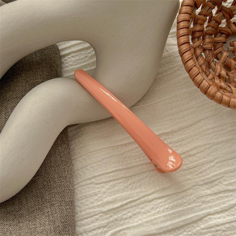 5 шт. однотонных зажимов-утиных клювов для женщин и девочек, милые красочные заколки для фиксации волос, заколки для челки, головные уборы, аксессуары для волос