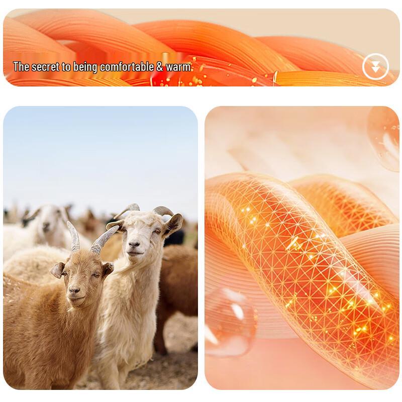 Женские термолеггинсы из чистого кашемира Hengyuanxiang