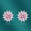 BELLA BOX Luxury Women Drop Earring Sun Flower Earrings Wedding Engagement Party Gift