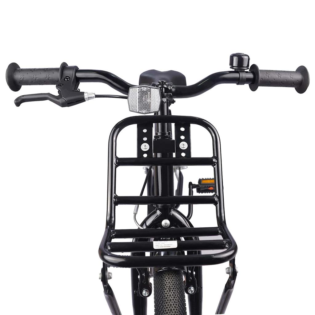 Kids Bike 20 Inch for Ages 6 11 Orange and Black