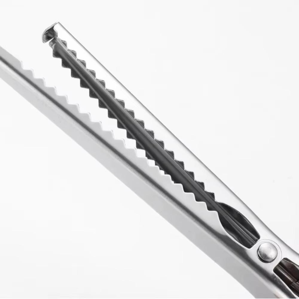 Ложка для кофе из нержавеющей стали 2 в 1, ложка для кофейных зерен, прочная клипса для запечатывания пакетов, инструменты для выпечки