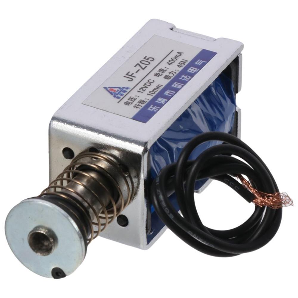 DC 12V Solenoid 45N Open Frame Miniature Holding Force