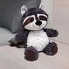 Плюшевые игрушки с лесными животными, лиса, ленивец, плюшевая кукла-енот, подушка, украшение для дома, офиса, спальни, дети, взрослые, подарок на Рождество, день рождения
