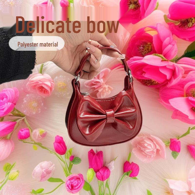 Trendy Bow Crossbody Children's Coin Purse