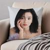 South Korea beauty kKim Tae ri Cushion Cover Pillowcase Antidustmite Invisible Zipper Short Plush Sofa Cushion