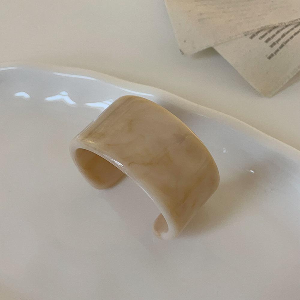 Европейско-американский стиль Неправильный браслет из смолы Богемный ретро кольцо на руку Уникальные массивные браслеты Подарок