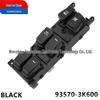 Hyundai Car Power Window Switch 93570-3K600, Black