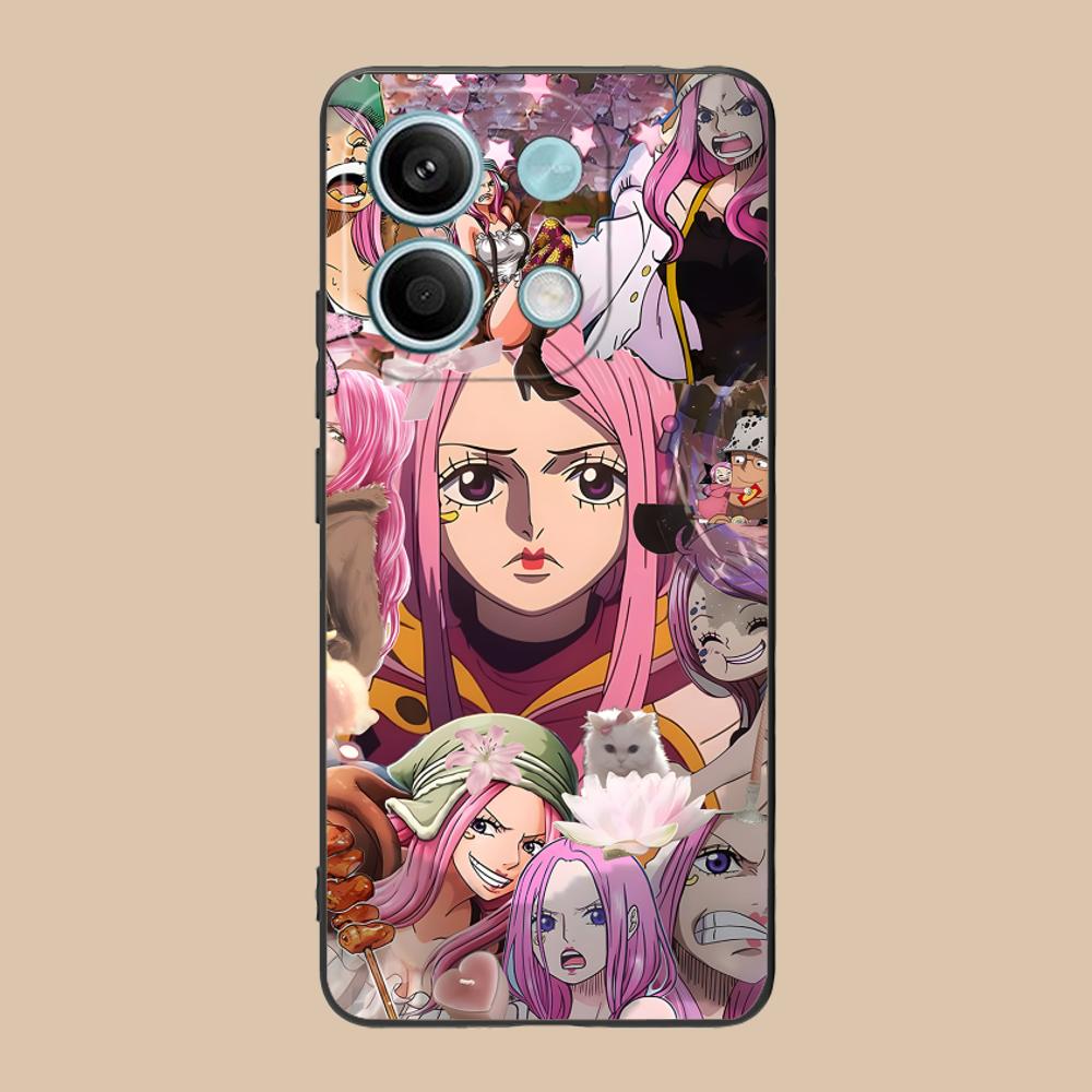 Jewelry Bonney Phone Case for POCO M7 M6 M5 M4 M3 X7 X6 X5 X4 X3 Pro GT 5G Soft TPU Shockproof Cover