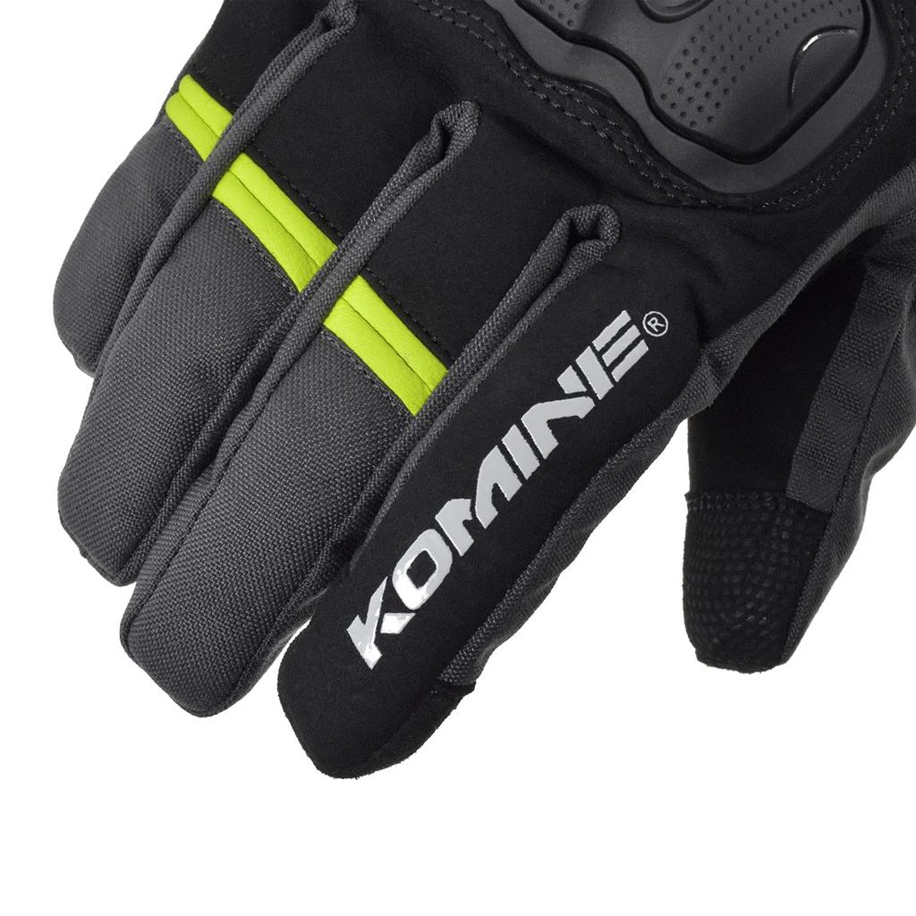 KOMINE Protective Winter Gloves for Motorcycles Black L GK-846