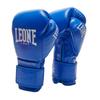 LEONE 1947 Boxing Gloves Unisex [THE GREATEST] 100% Cowhide Outer 88% Latex Pad Velcro Fastener (12oz) Blue GN111 [Genuine Product]