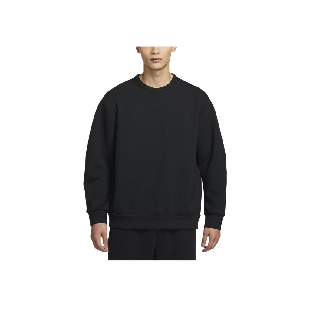 Nike Dri-Fit 24.7 Series Casual Simple Round Neck Long Sleeve Sweatshirt Men sweatshirt Black Dark-Smoke-Svetlo HQ6965-010