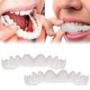 2 Sets of Upper and Lower Upper Lower Teeth Temporary Cosmetic Teeth for Men and Restore Your Confident Smile Dentures, Dentures, Dentures, Dentures,