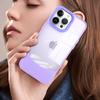 Чехол для iPhone 14 Pro Max, двухцветный ТПУ чехол для телефона, прозрачная задняя панель против царапин