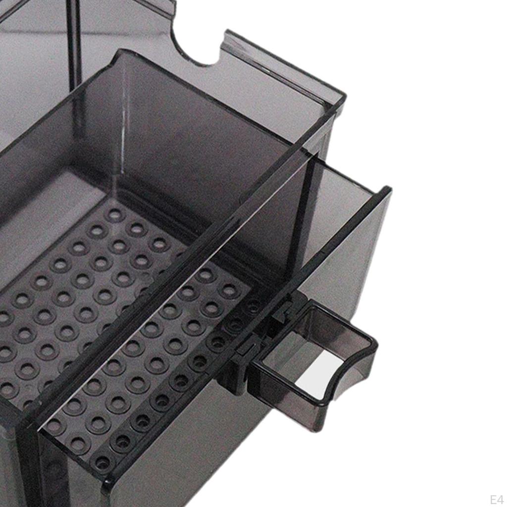 Коробка для аквариума Компактный Легкий Тихий Система фильтрации переливом Выдвижной лоток