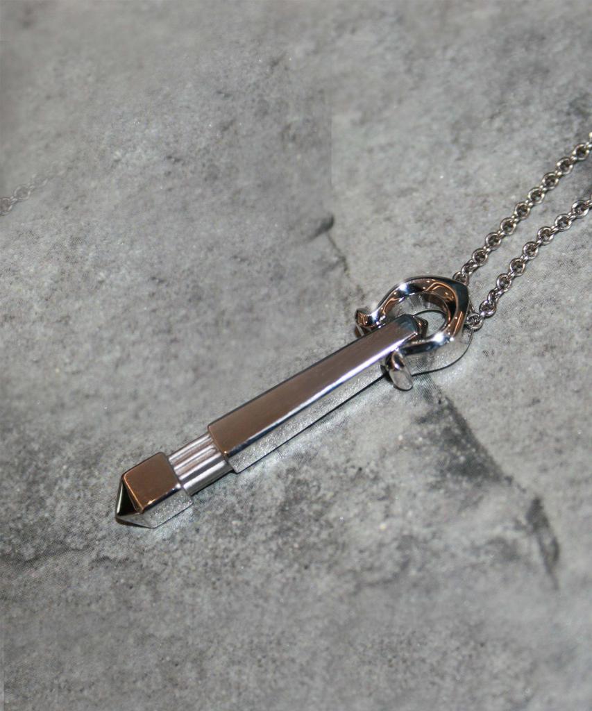 Trencadism Art Nouveau Necklace / 925 Silver / Necklace Art Nouveau_Hebe_Ann40Vbr
