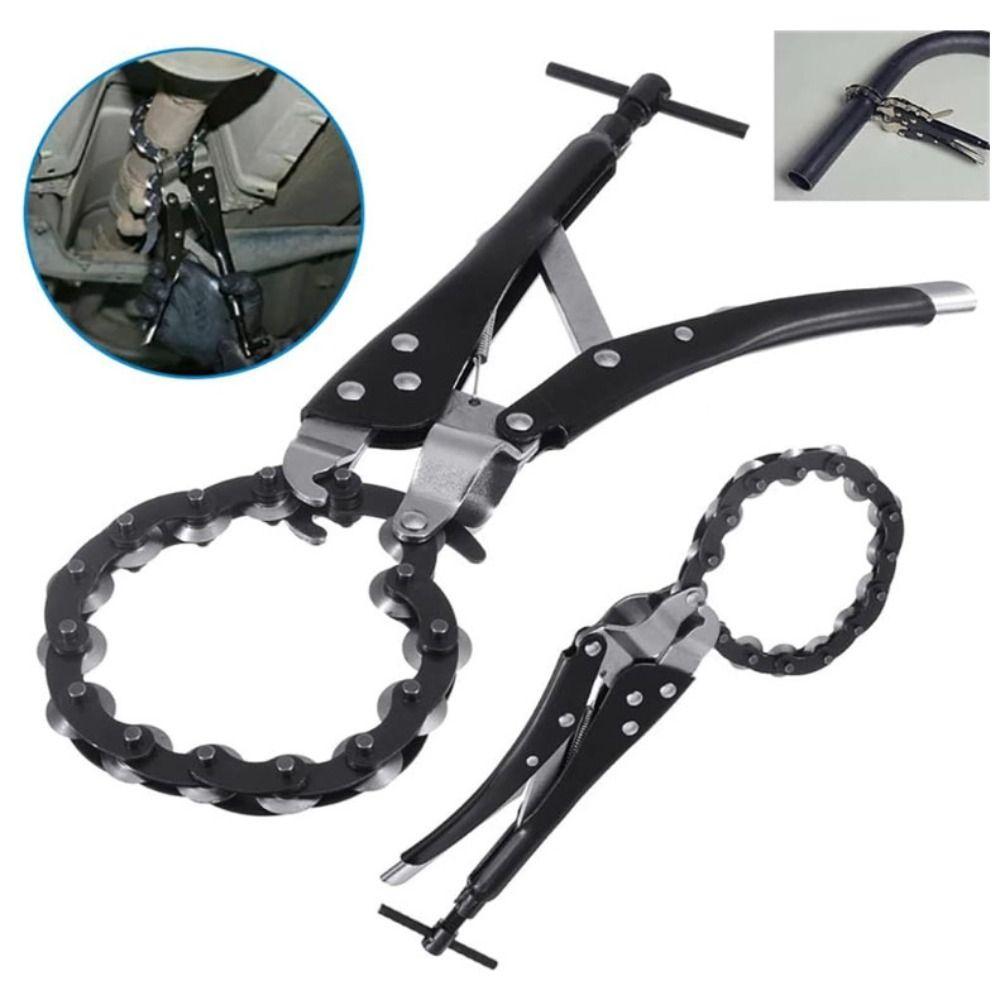 Carbon Steel Chain Pipe Cutter Chain Lock-Grip Tailpipe Cutter  Pipeline Modification