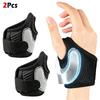1/2Pcs Adjustable Thumb Brace Splint CMC Joint Stabilizer with Aluminum Support Strip,Compression Wrist Support for Sports Work 1