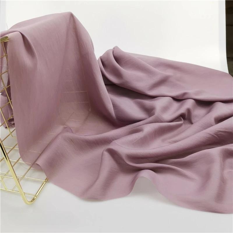 100x150 см шелковый хлопковый материал ткань однотонная для нижней подкладки юбки одежда ткань одежда DIY швейная оптовая продажа