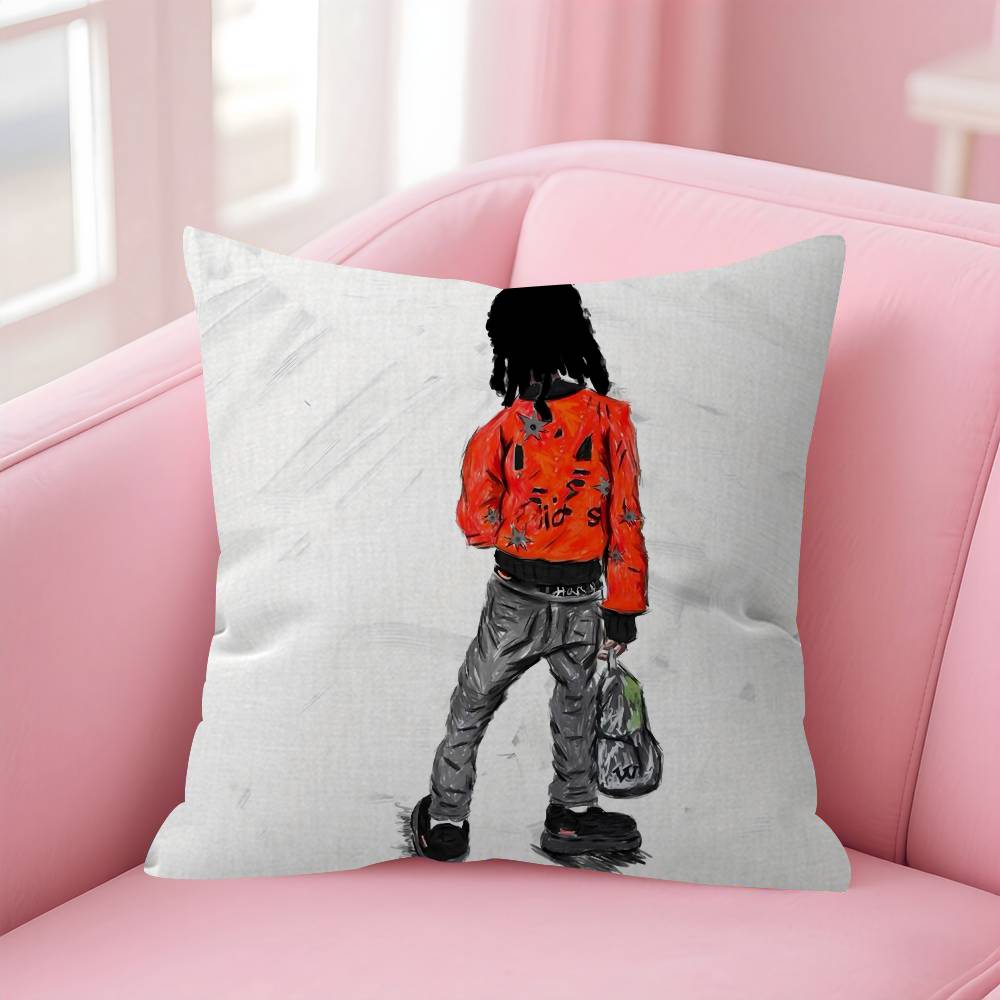 Pillow Covers Cartoon Sofa Decorative Home Doublesided Printing Short Plush Cute Cushion Cover Singer NNine Vicious