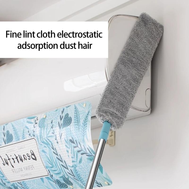 Flexible Cleaning Tool Long Handle MultiSurfaces Dusting Brush Home Use Furniture Floor Car Interior Duster