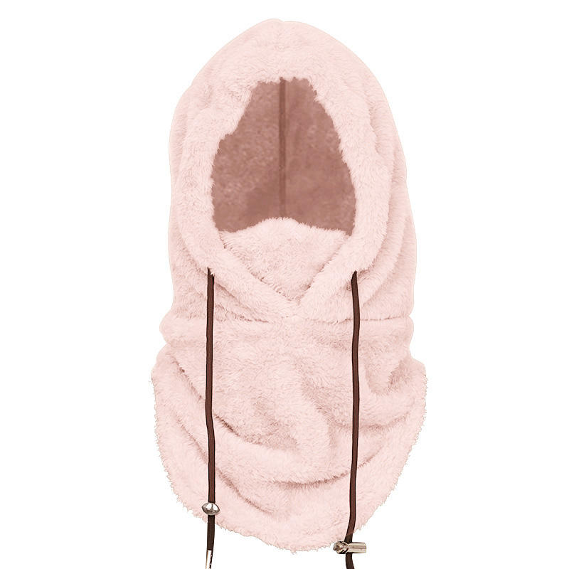 Мужская и женская зимняя теплая шапка, ветрозащитная, морозостойкая, теплая маска для лица, велосипедная шапка, утолщенная флисовая шапка