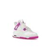 Детские кроссовки Air Jordan 4 Retro GS Hyper Violet белые FQ1314-151