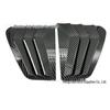 Декоративные накладки на задние боковые окна Volkswagen Golf 7 2013-2020, Декоративные накладки на кузов в стиле Mustang